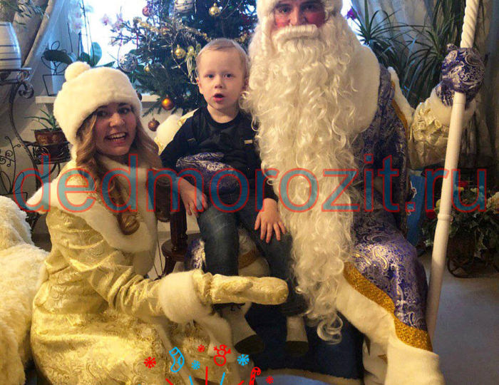Служба заказа Деда Мороза и Снегурочки «Дед Морозит». Выступления дома