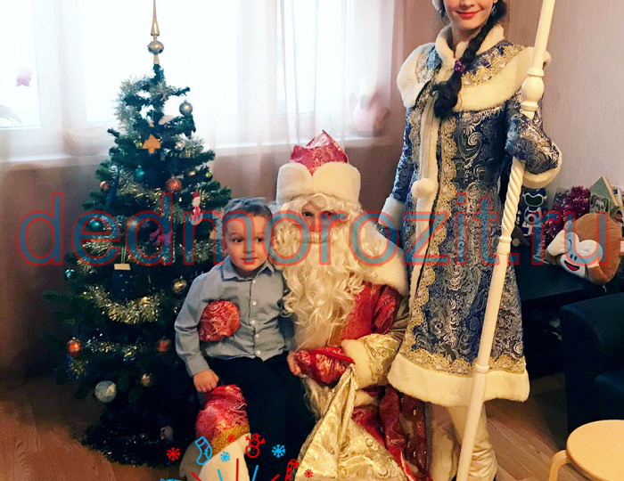 Служба заказа Деда Мороза и Снегурочки «Дед Морозит». Выступления дома