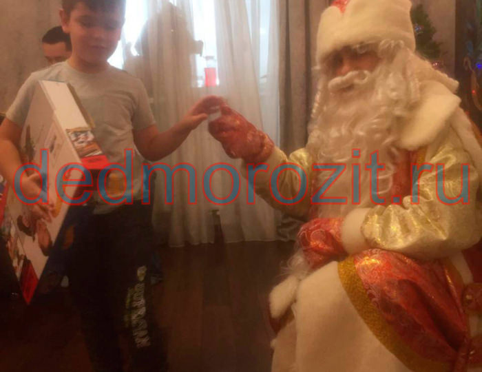 Служба заказа Деда Мороза и Снегурочки «Дед Морозит». Выступления дома