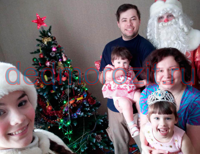 Служба заказа Деда Мороза и Снегурочки «Дед Морозит». Выступления дома