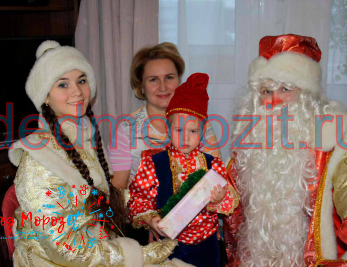 Служба заказа Деда Мороза и Снегурочки «Дед Морозит». Выступления дома