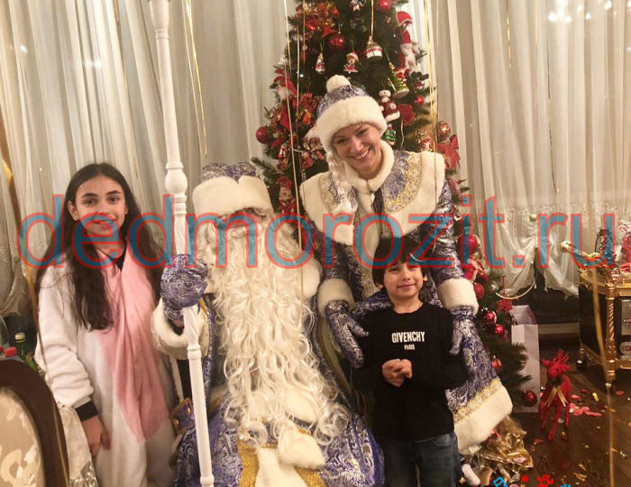 Служба заказа Деда Мороза и Снегурочки «Дед Морозит». Выступления дома