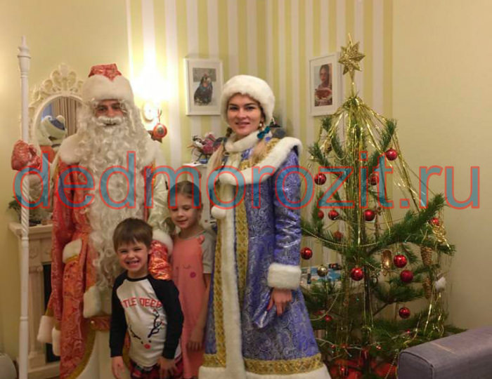 Служба заказа Деда Мороза и Снегурочки «Дед Морозит». Выступления дома