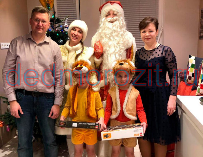 Служба заказа Деда Мороза и Снегурочки «Дед Морозит». Выступления дома