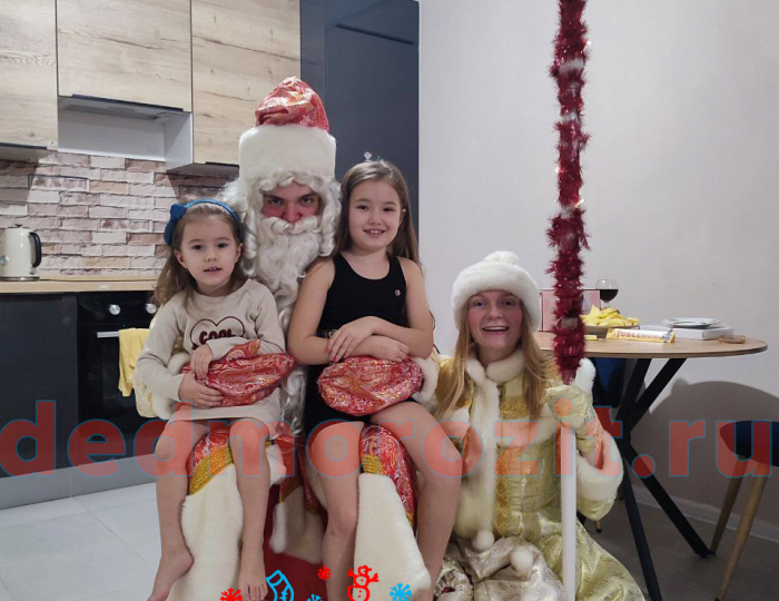 Служба заказа Деда Мороза и Снегурочки «Дед Морозит». Выступления дома